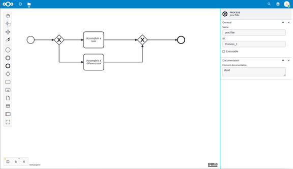 Nextcloud BPMN Modeler Nextcloud BPMN Modeler